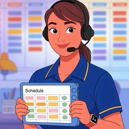 The Dispatcher, the scheduling receptionist for the trades